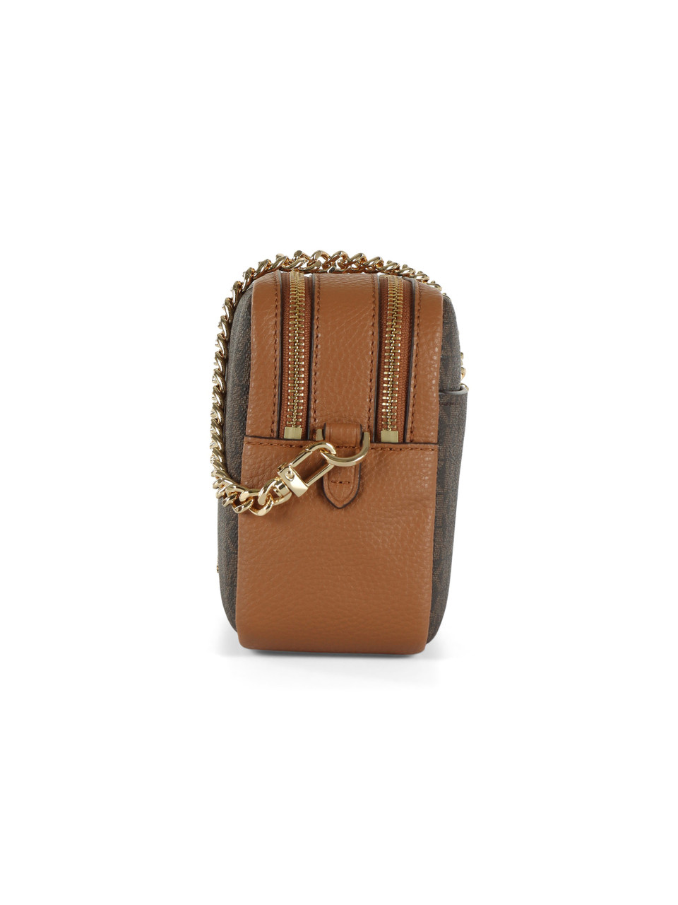 MARRONE | Camera bag BRYANT Medium con stampa logo