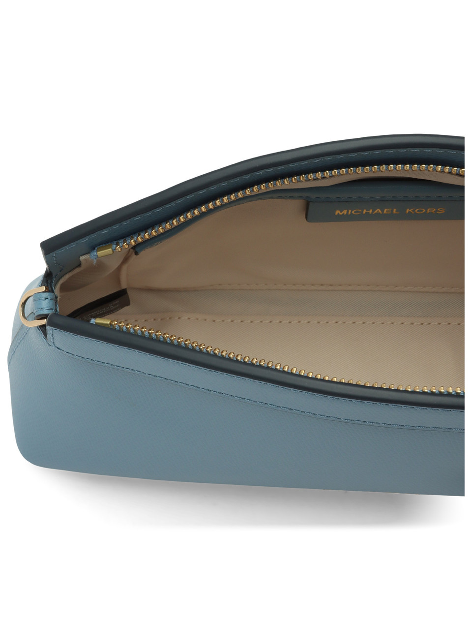 AZURBLAU | ATHENA Small Umhängetasche aus Leder