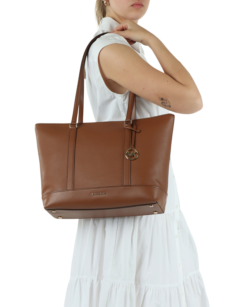 Leder | ANDIE Medium Tote Bag aus genarbtem Leder