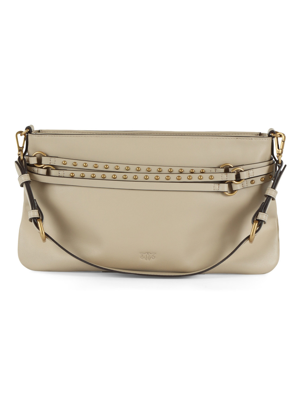 BEIGE | Borsa a spalla in pelle BELT BAG CLASSIC