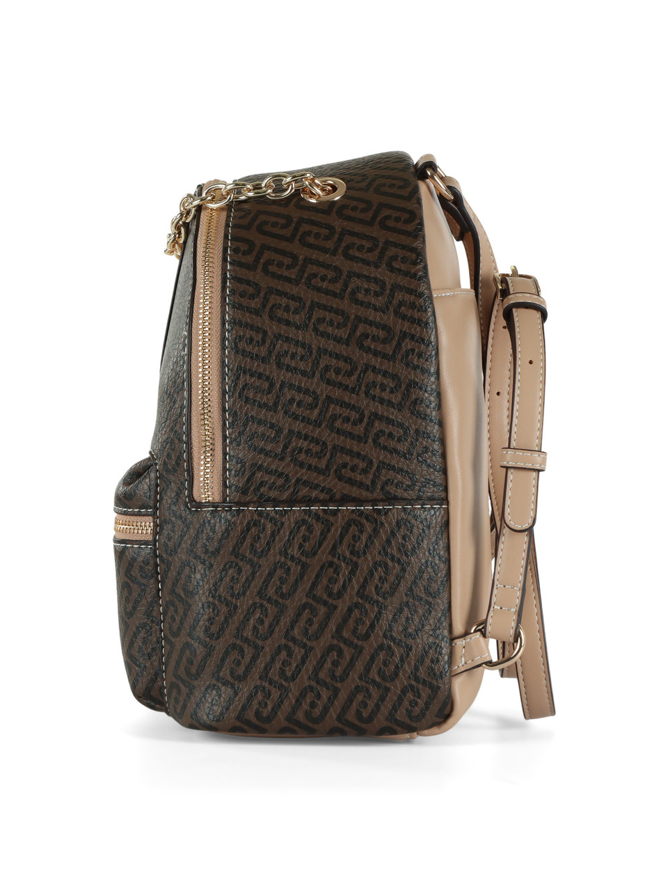MARRONE | Zaino EMATITE Medium con stampa logo