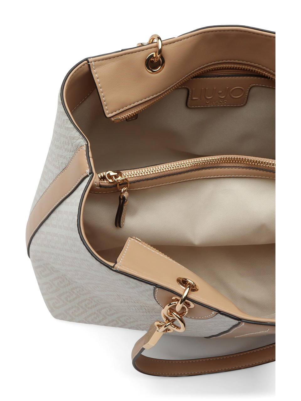 PANNA | Borsa tote EMATITE Medium con stampa logo