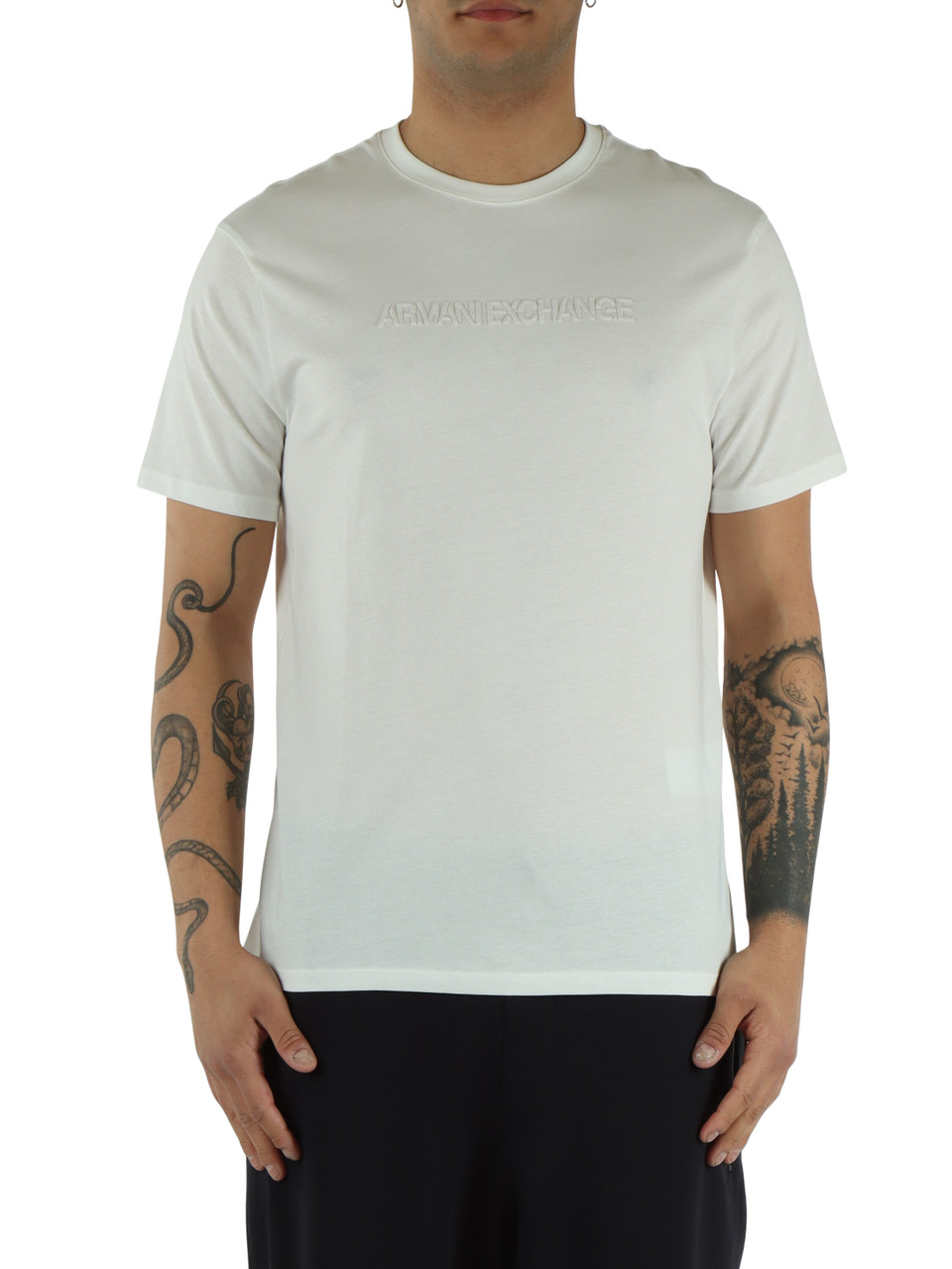 OFF WHITE | Slim-Fit T-Shirt aus Baumwolle mit erhabenem Logo-Schriftzug