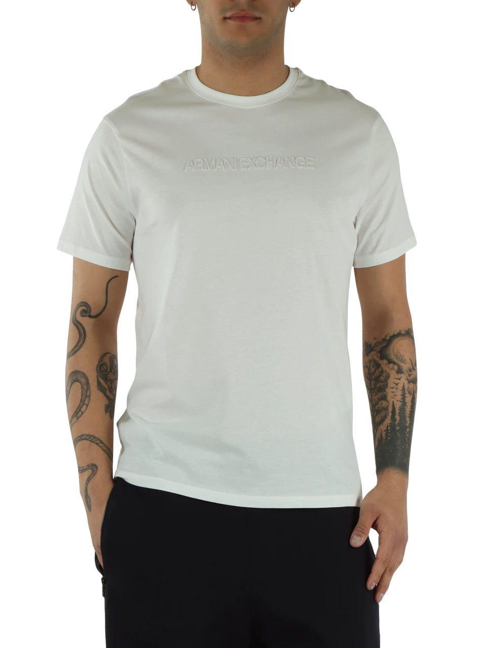 OFF WHITE | Slim-Fit T-Shirt aus Baumwolle mit erhabenem Logo-Schriftzug