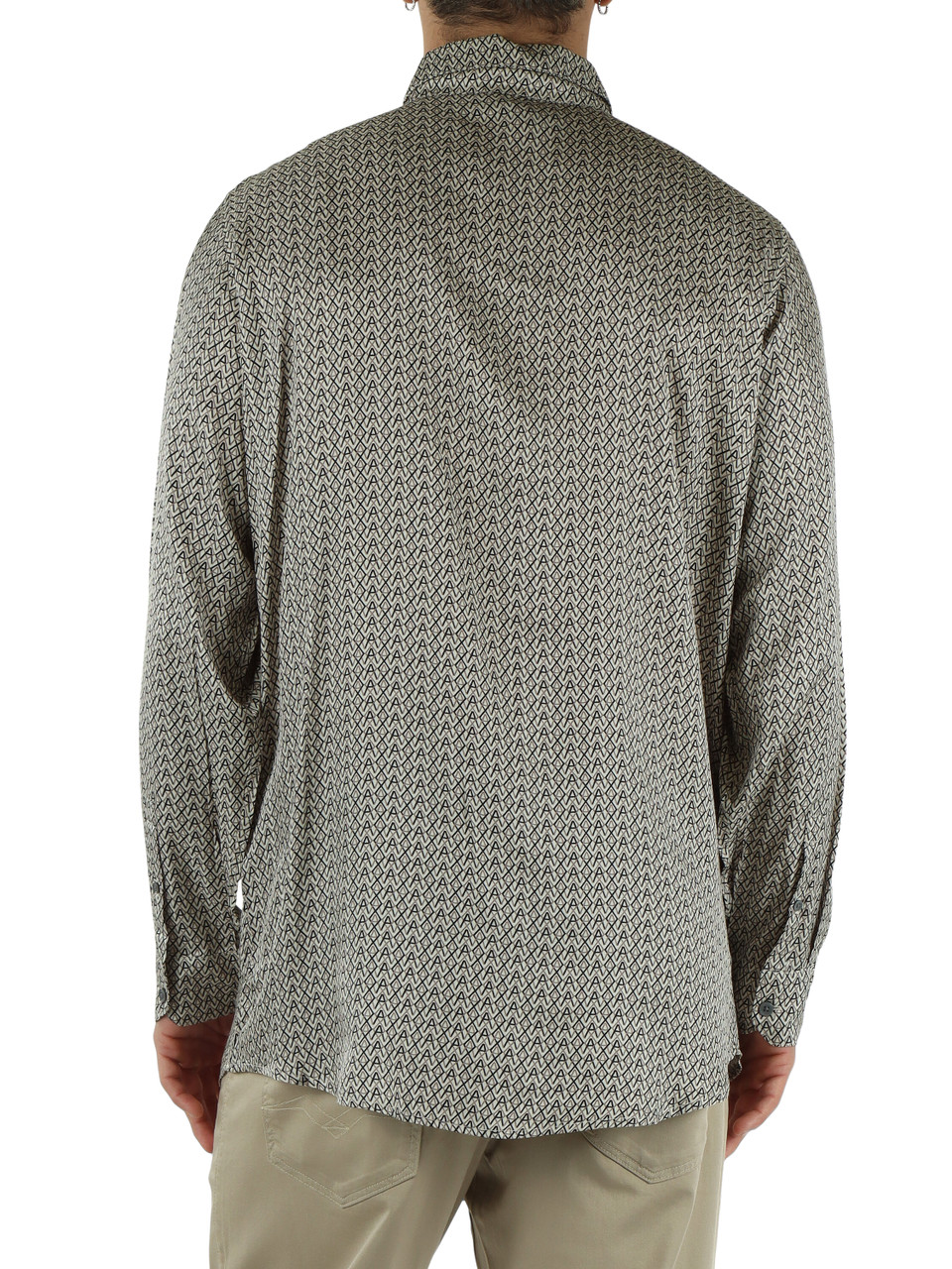 BEIGE | Regular Fit Hemd aus Viskose