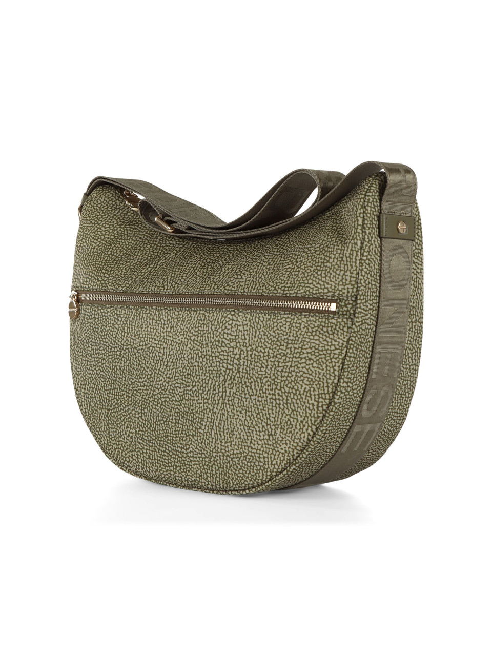 VERDE | Borsa LUNA Middle Eco Line in tessuto OP