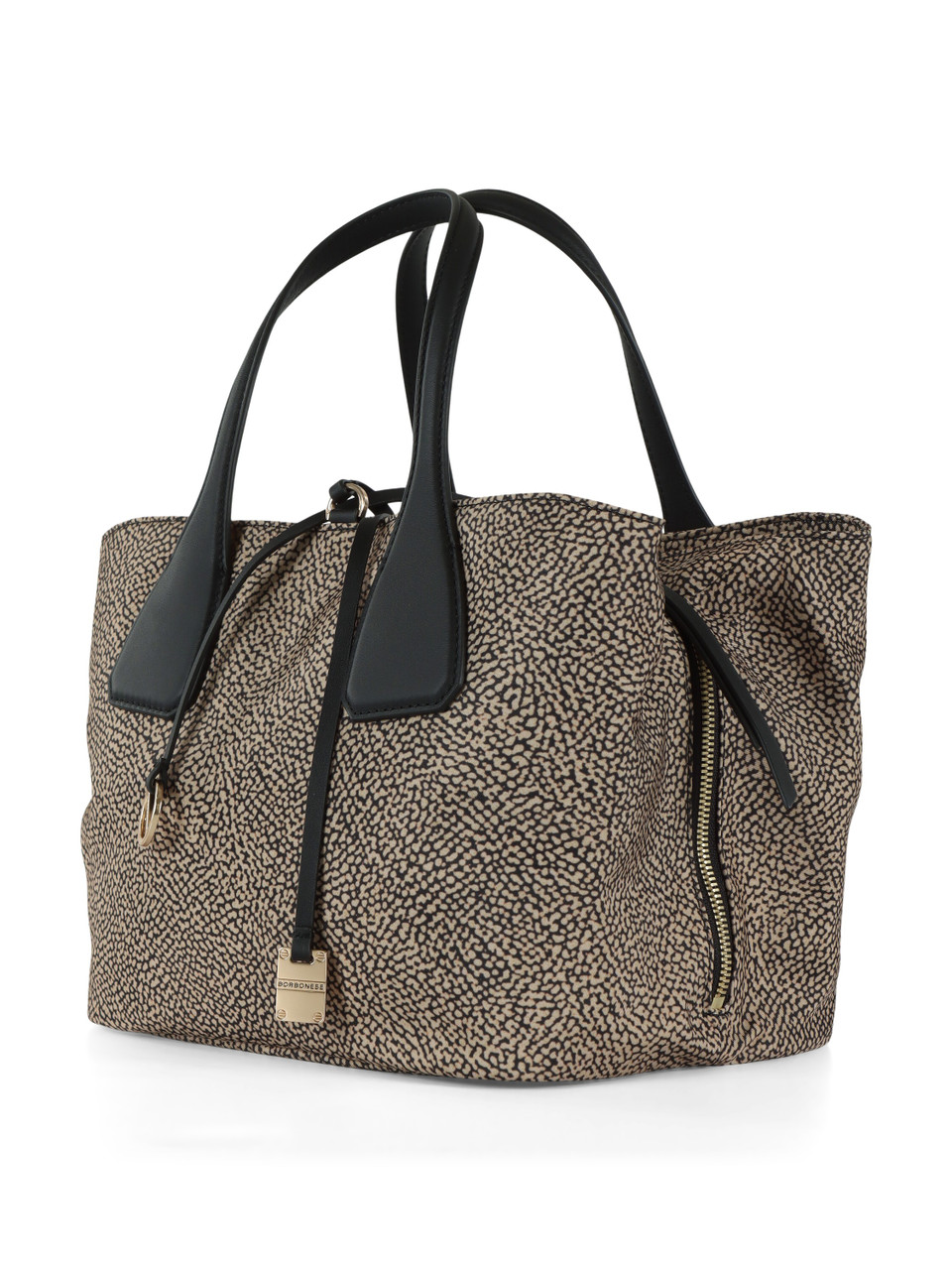 NERO | Borsa Bauletto Vis A Vis in tessuto OP