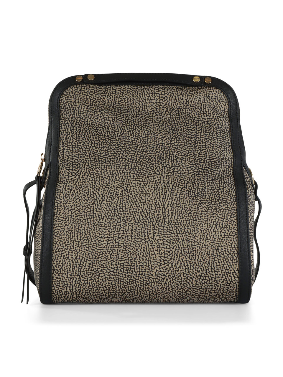 NERO | Borsa cross over Frame in tessuto OP