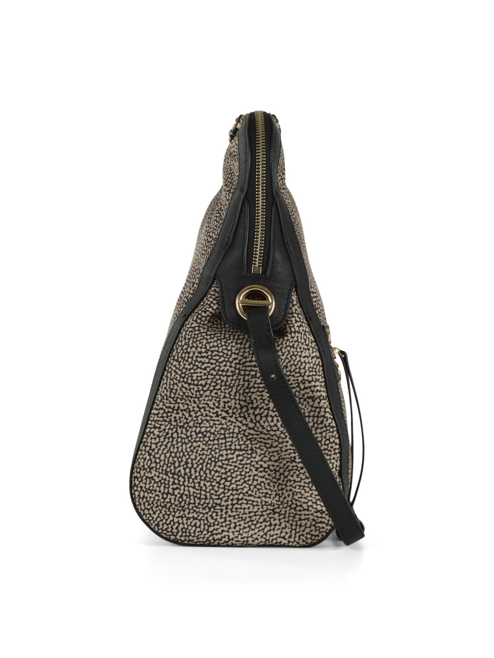 NERO | Borsa cross over Frame in tessuto OP