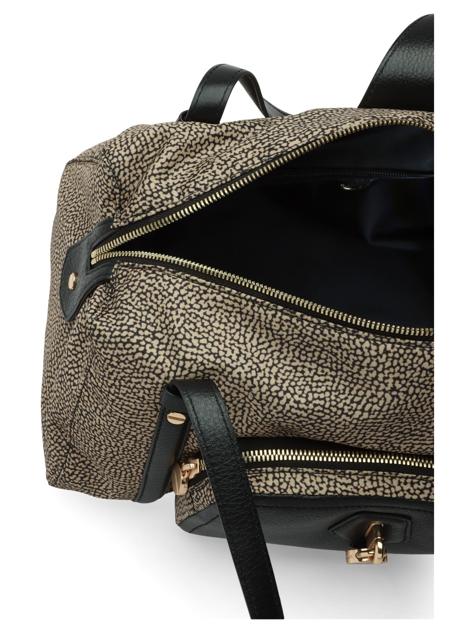 NERO | Borsa Bauletto Medium Poche in tessuto OP