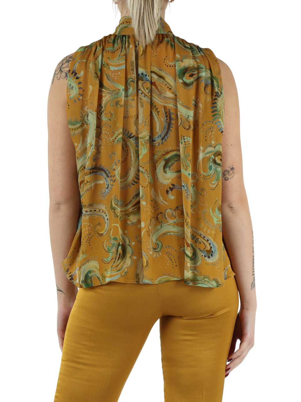 OCRA | Top in creponne di viscosa FATUO