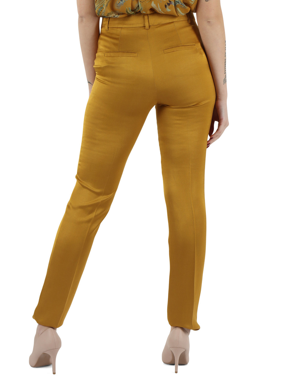 OCRA | Pantalone in viscosa e lino AGENDA