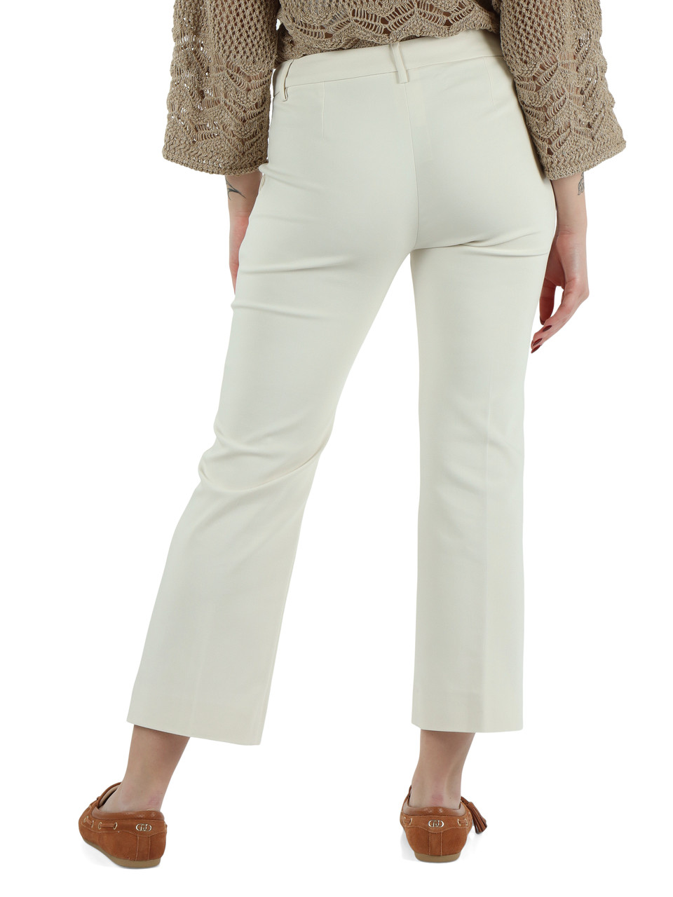 PANNA | Pantalone in misto cotone RUM2