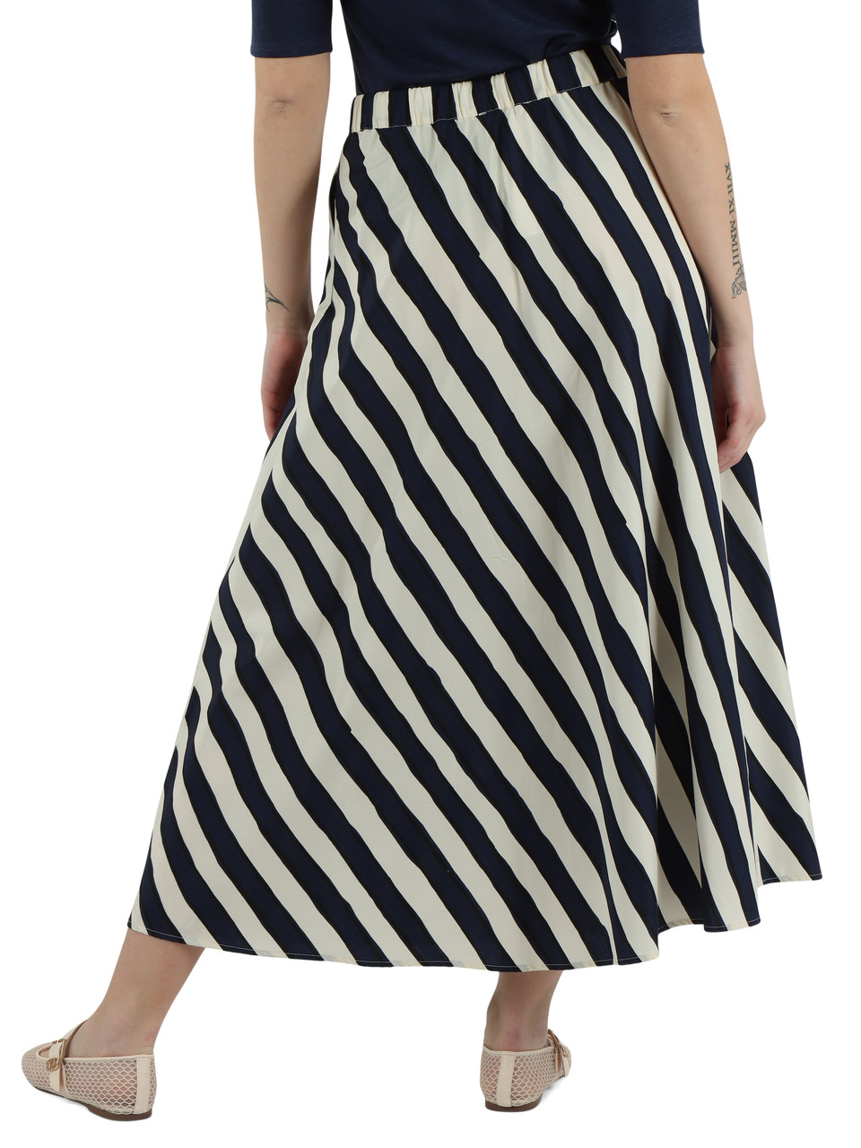 BLU | Gonna midi UOMO in popeline cotone
