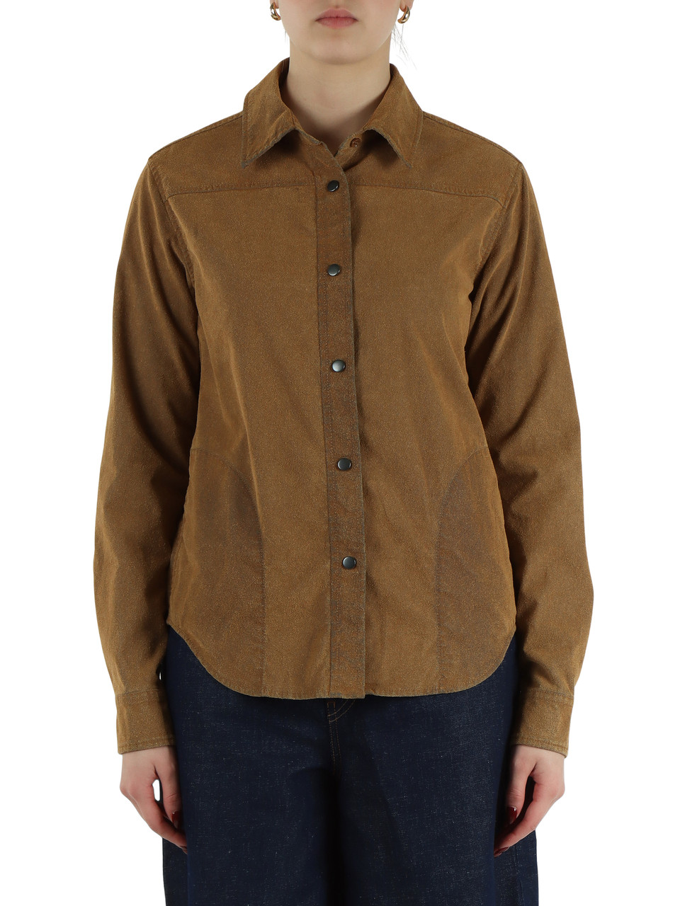 CUOIO | Camicia stile ovreshirt in pelle