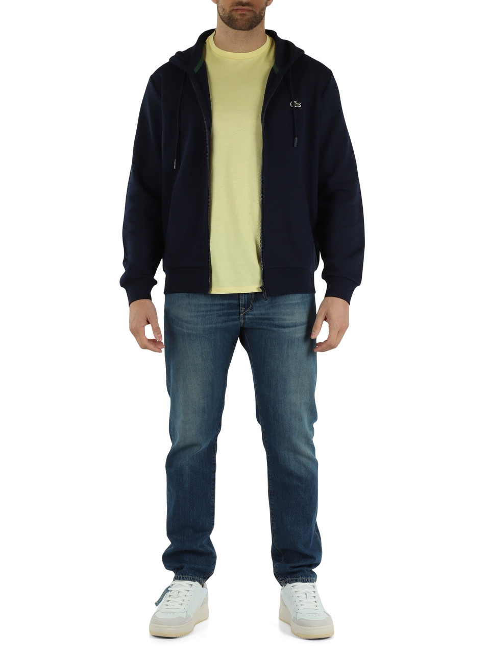 GIALLO | T-shirt regular fit in cotone Pima