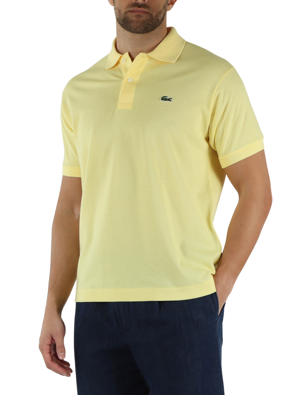 GIALLO | Polo L.12.12 Classic fit in cotone piquet