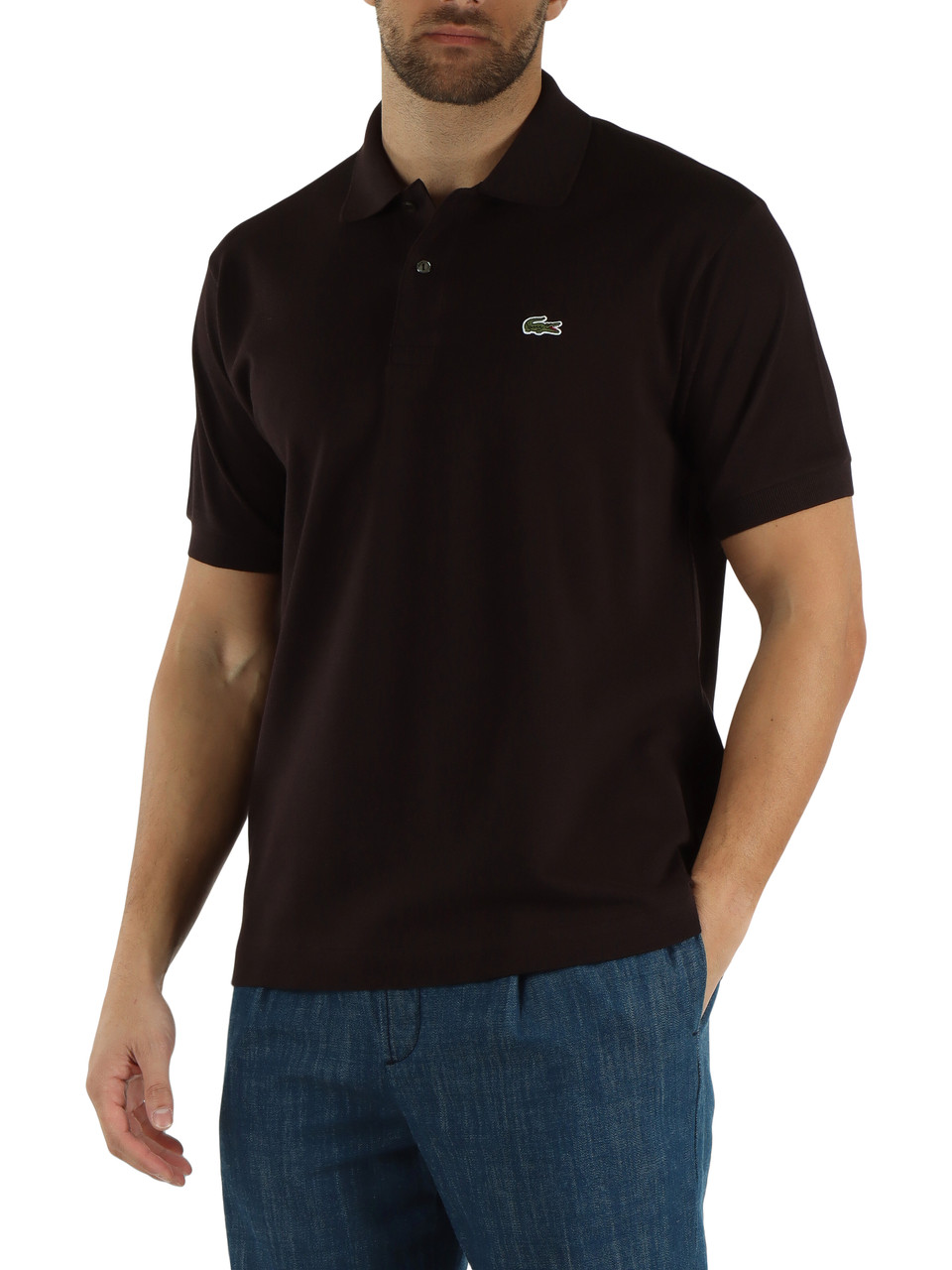 MARRONE | Polo L.12.12 Classic fit in cotone piquet