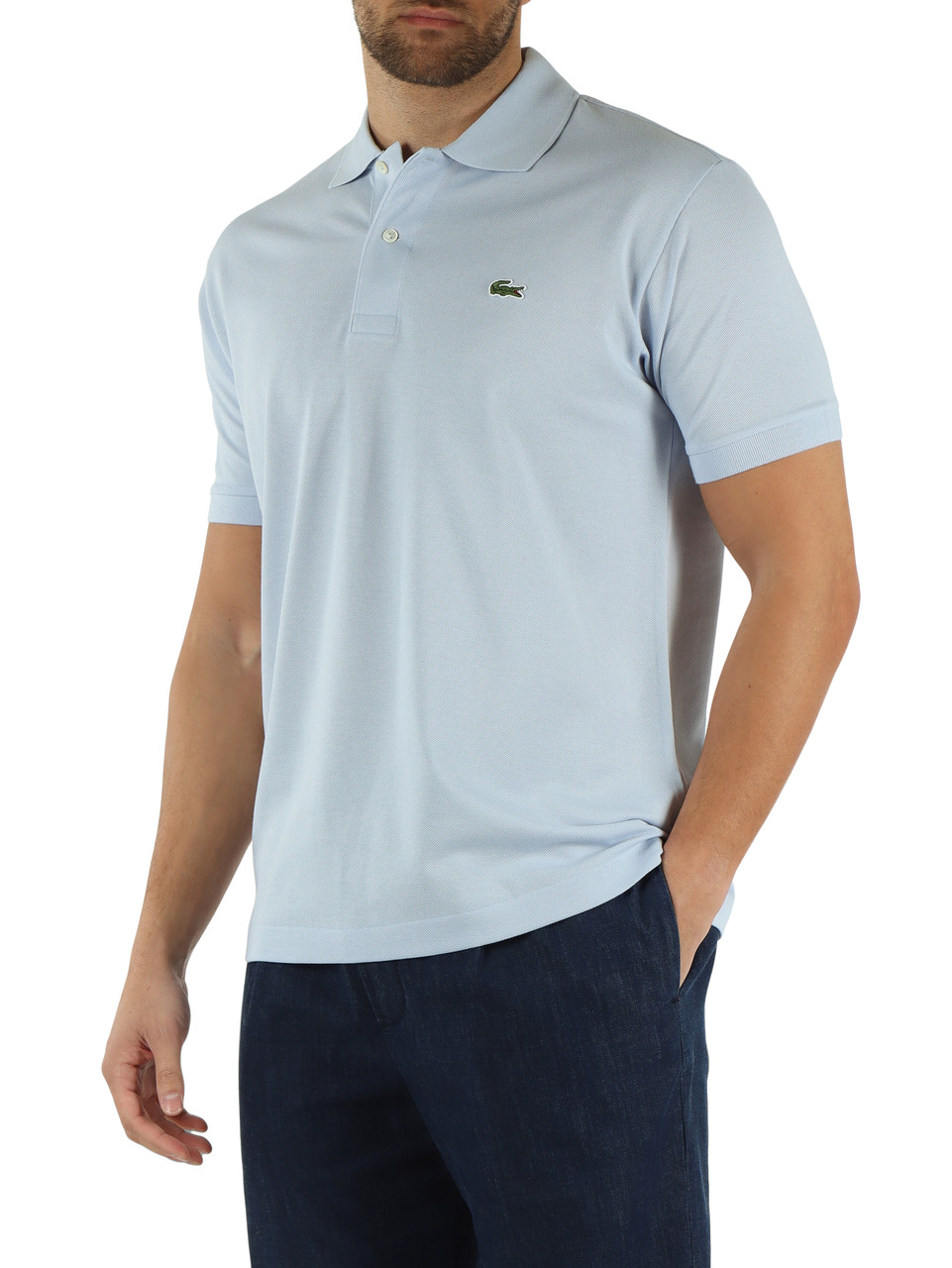 Puderblau | Polo L.12.12 Classic Fit aus Baumwoll-Piqué