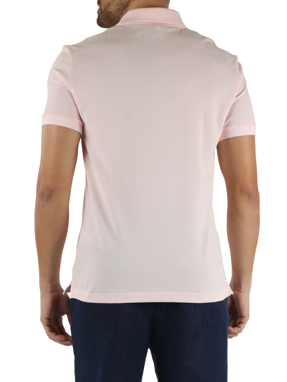 Hellrosa | Polo L.12.12 Slim Fit aus Baumwoll-Piqué