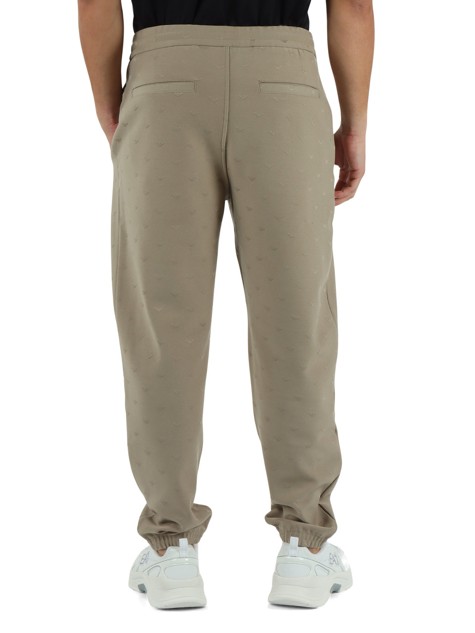 ARGILLA | Pantaloni sportivi regular fit in cotone e lyocell