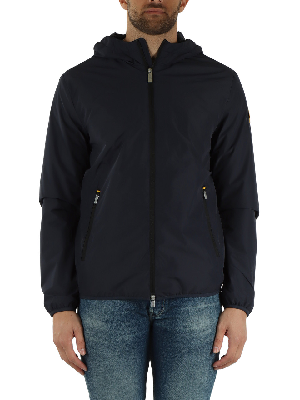 BLU SCURO | Giubbino leggero con cappuccio CASPER