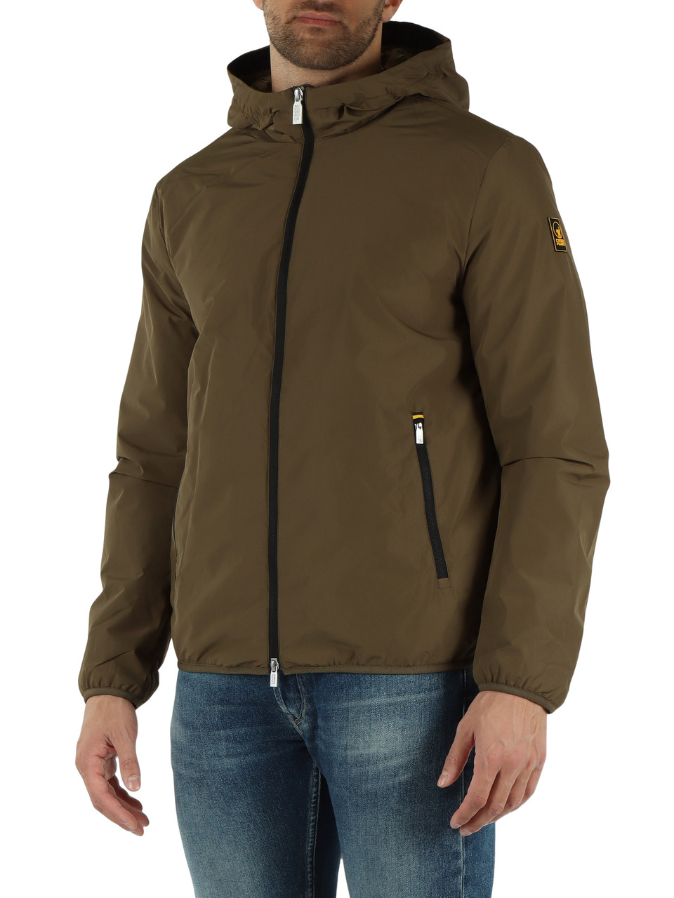 VERDE MILITARE | Giubbino leggero con cappuccio CASPER