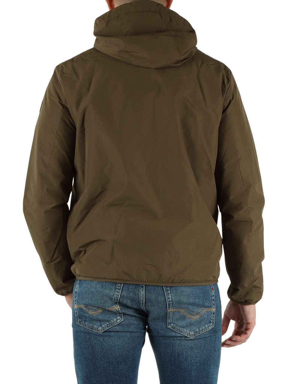 VERDE MILITARE | Giubbino leggero con cappuccio CASPER