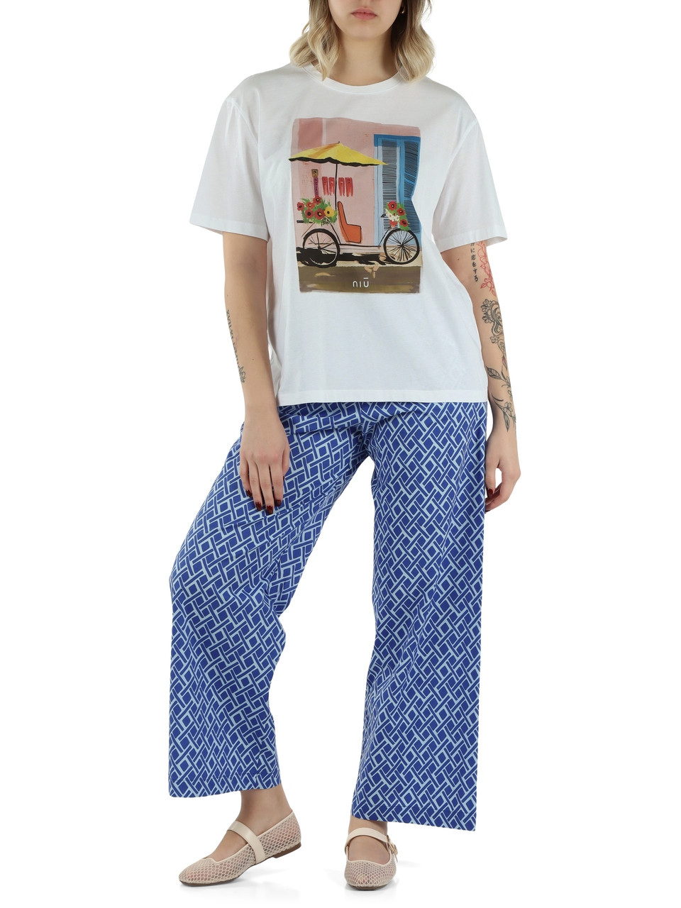 BIANCO | T-shirt in cotone GEORGETOWN