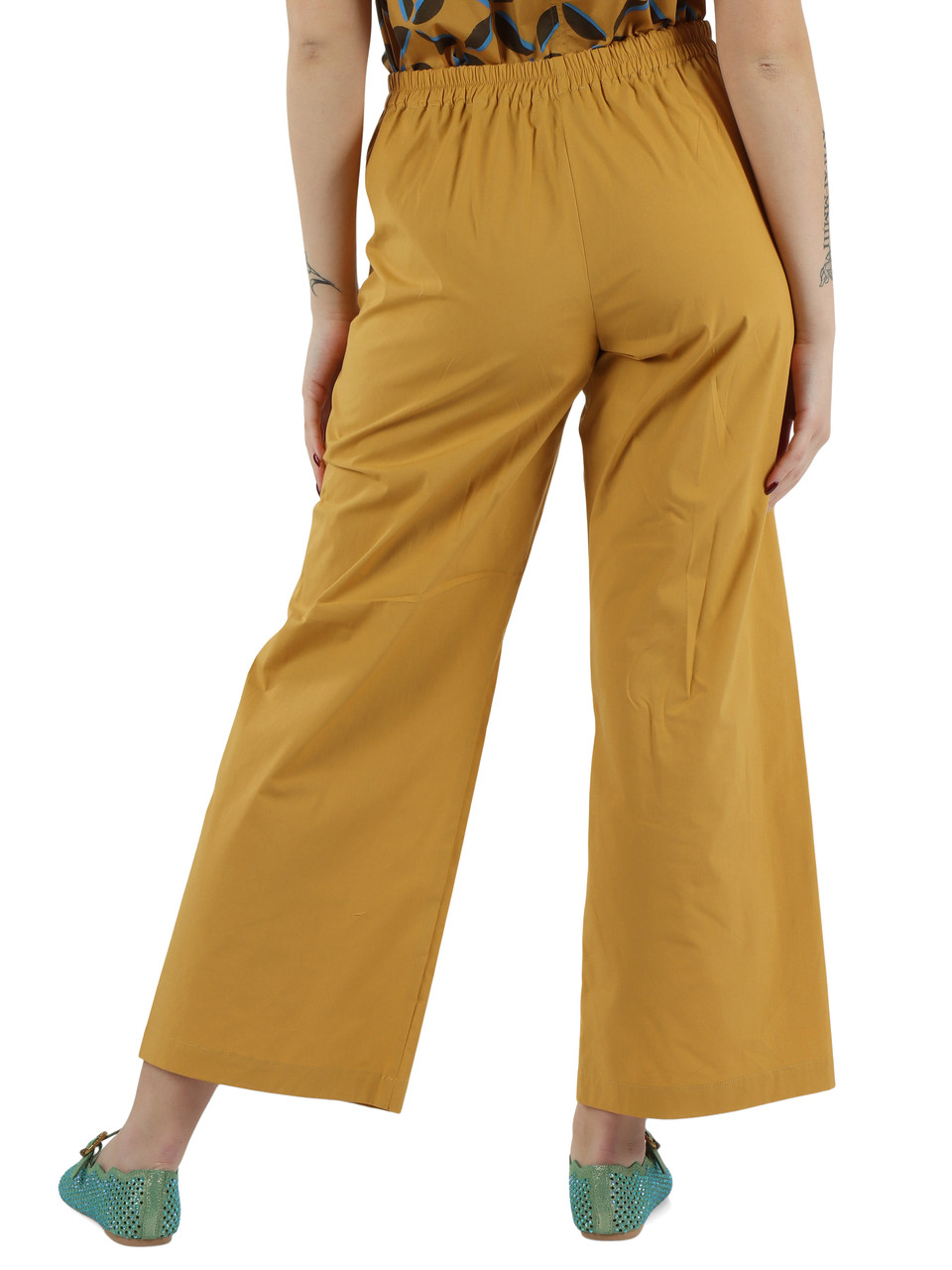 OCRA | Weite Hose aus Stretch-Baumwolle