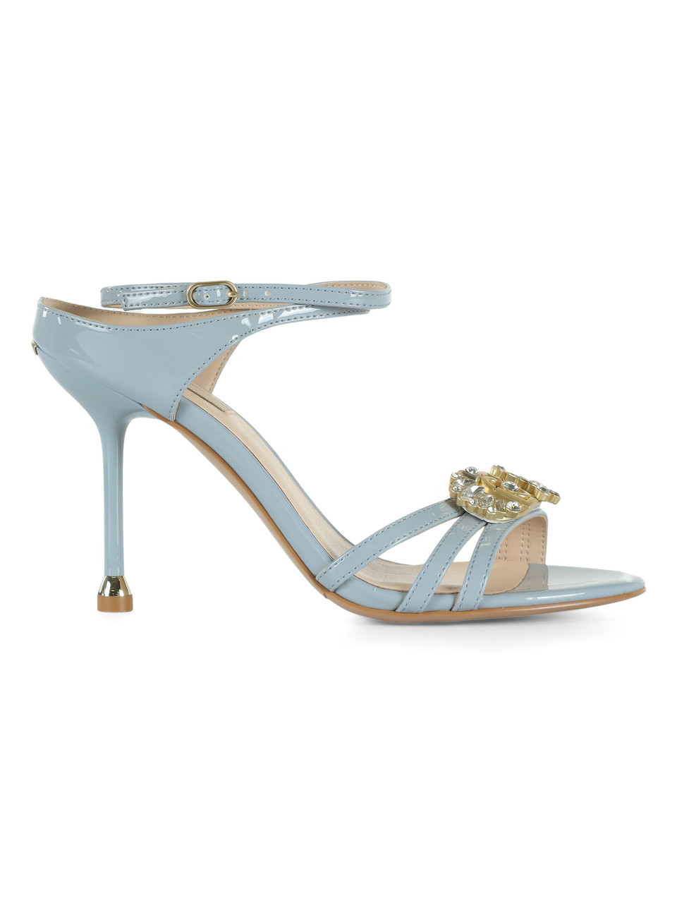 AZZURRO | Sandali effetto vernice TRACY 03