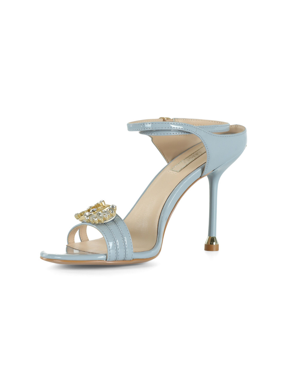 AZZURRO | Sandali effetto vernice TRACY 03