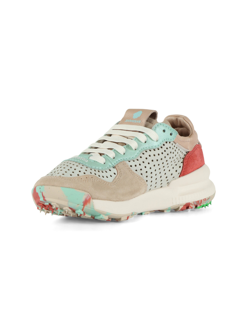 HELLGRAU | CHACRONA LASER PREM Ledersneaker