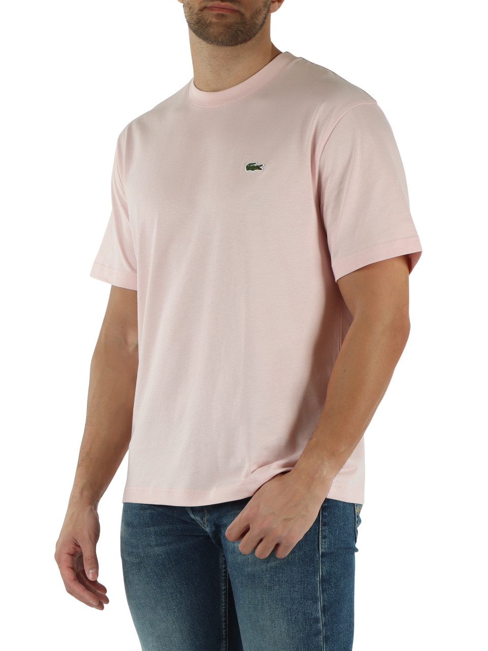 ROSA | T-shirt in cotone Classic fit con patch logo