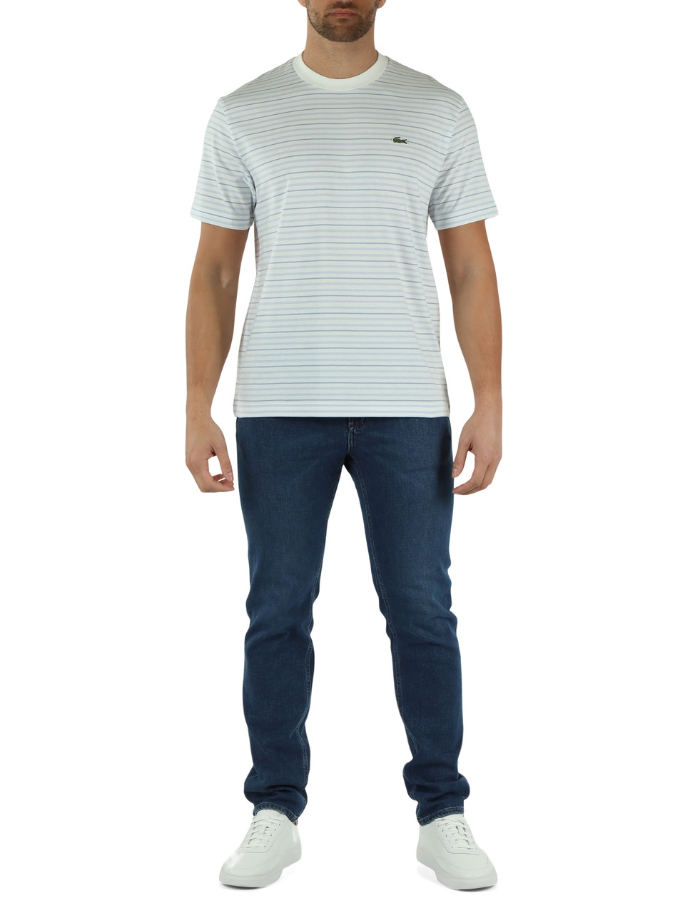 CELESTE | T-shirt Classic fit in cotone a righe