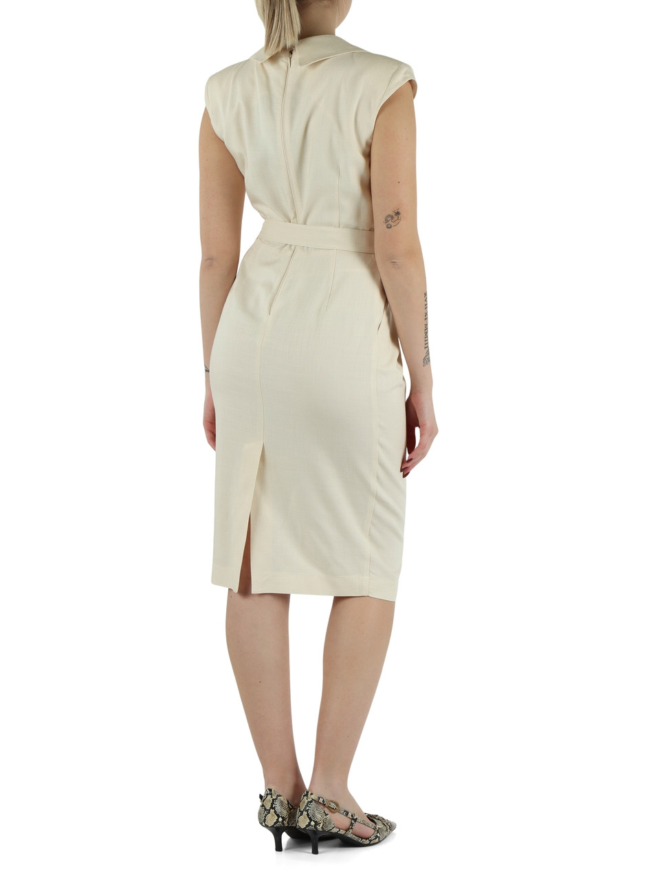 SAHNE | AMADINE Kleid aus Stretch-Viskosemischung