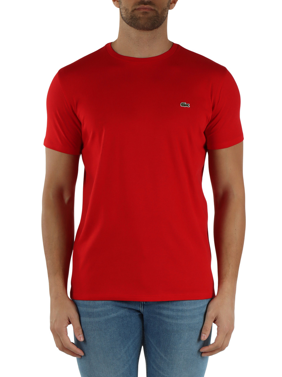 ROSSO | T-shirt regular fit in cotone Pima
