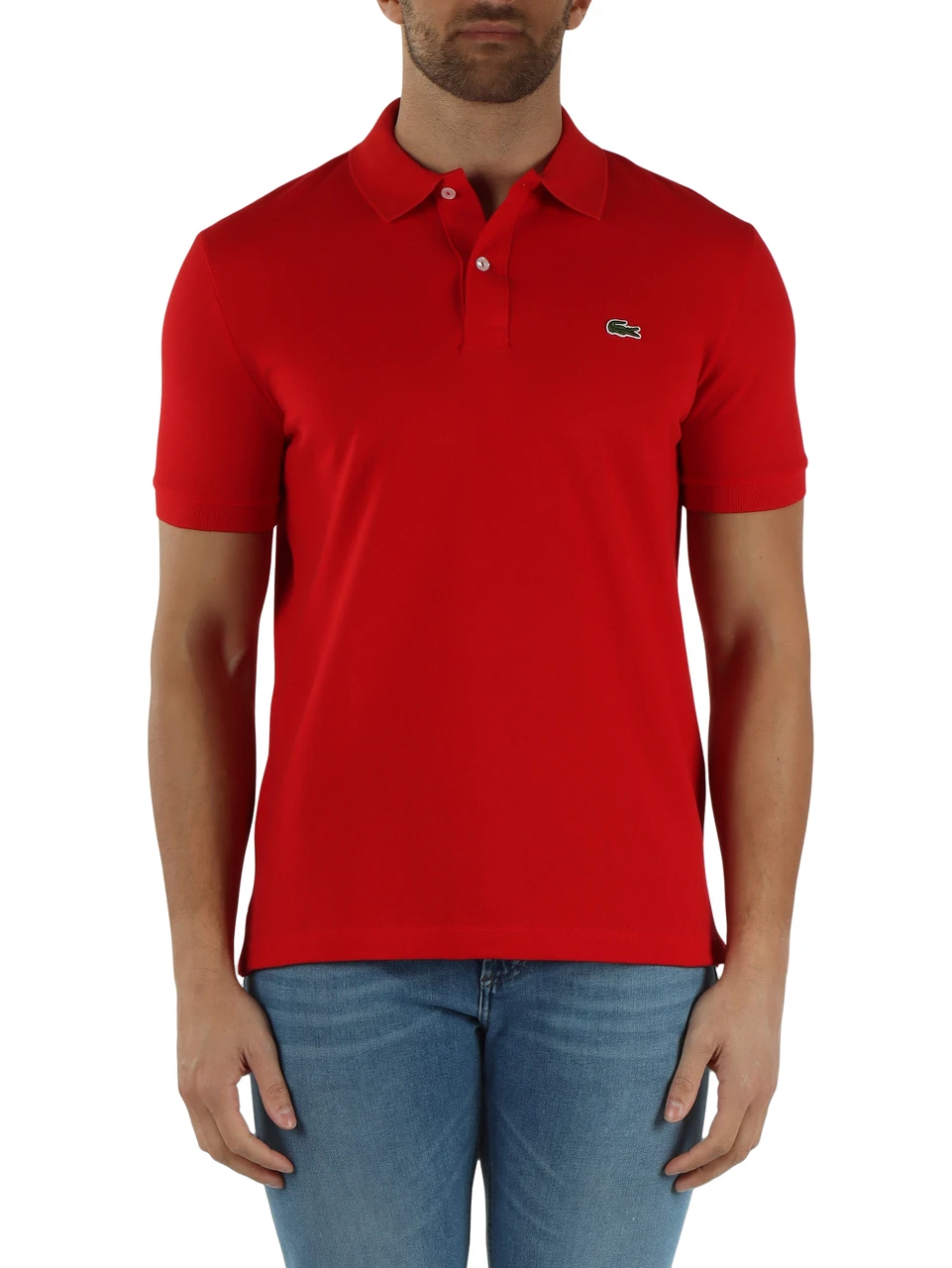 ROT | Polo L.12.12 Slim Fit aus Baumwoll-Piqué