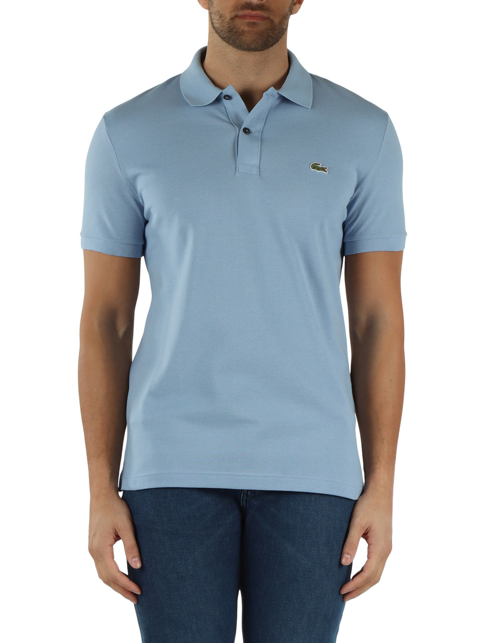 AZZURRO | Polo L.12.12 slim fit in cotone piquet