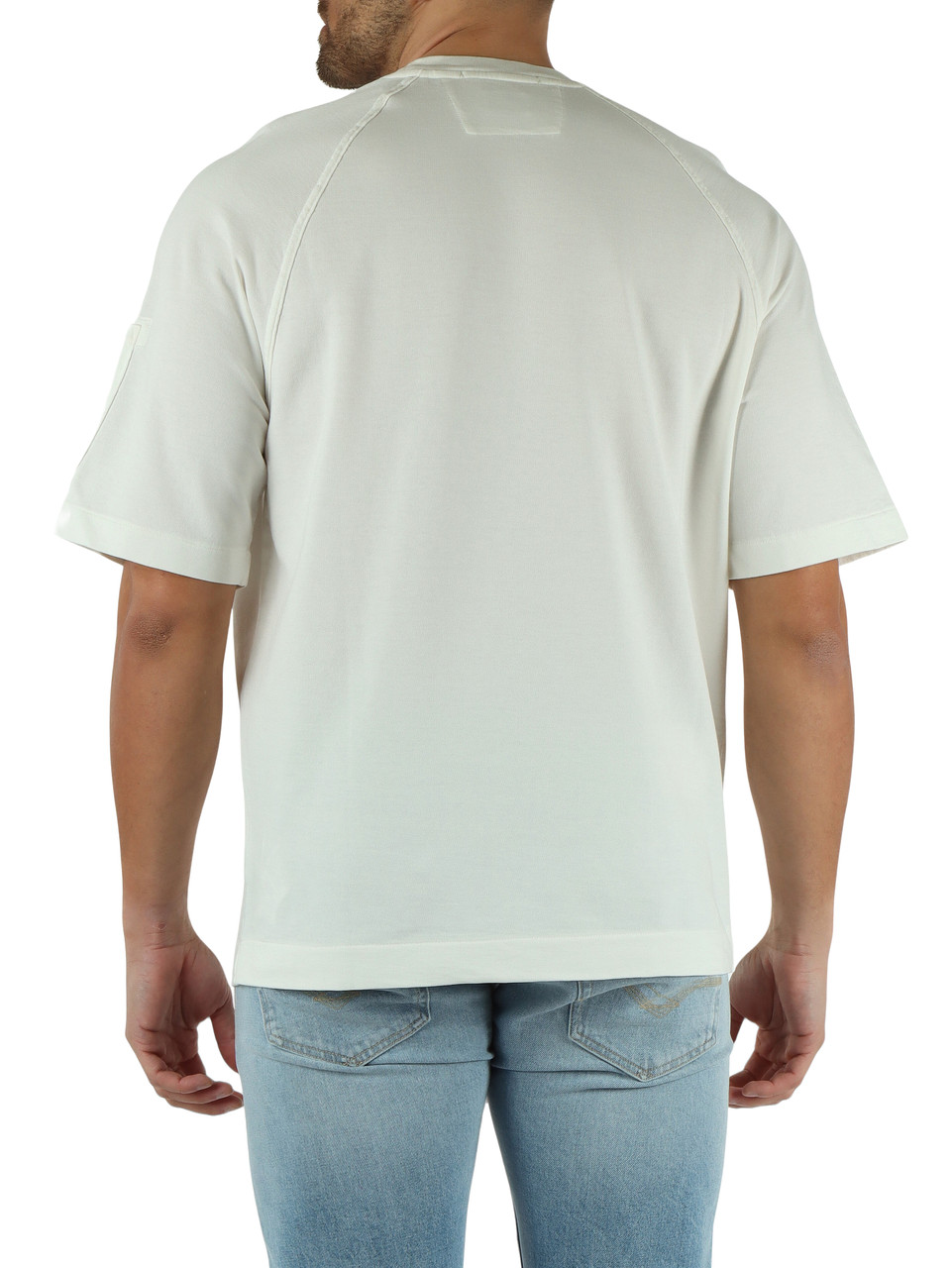 BLU SCURO | T-shirt box fit in cotone pesante