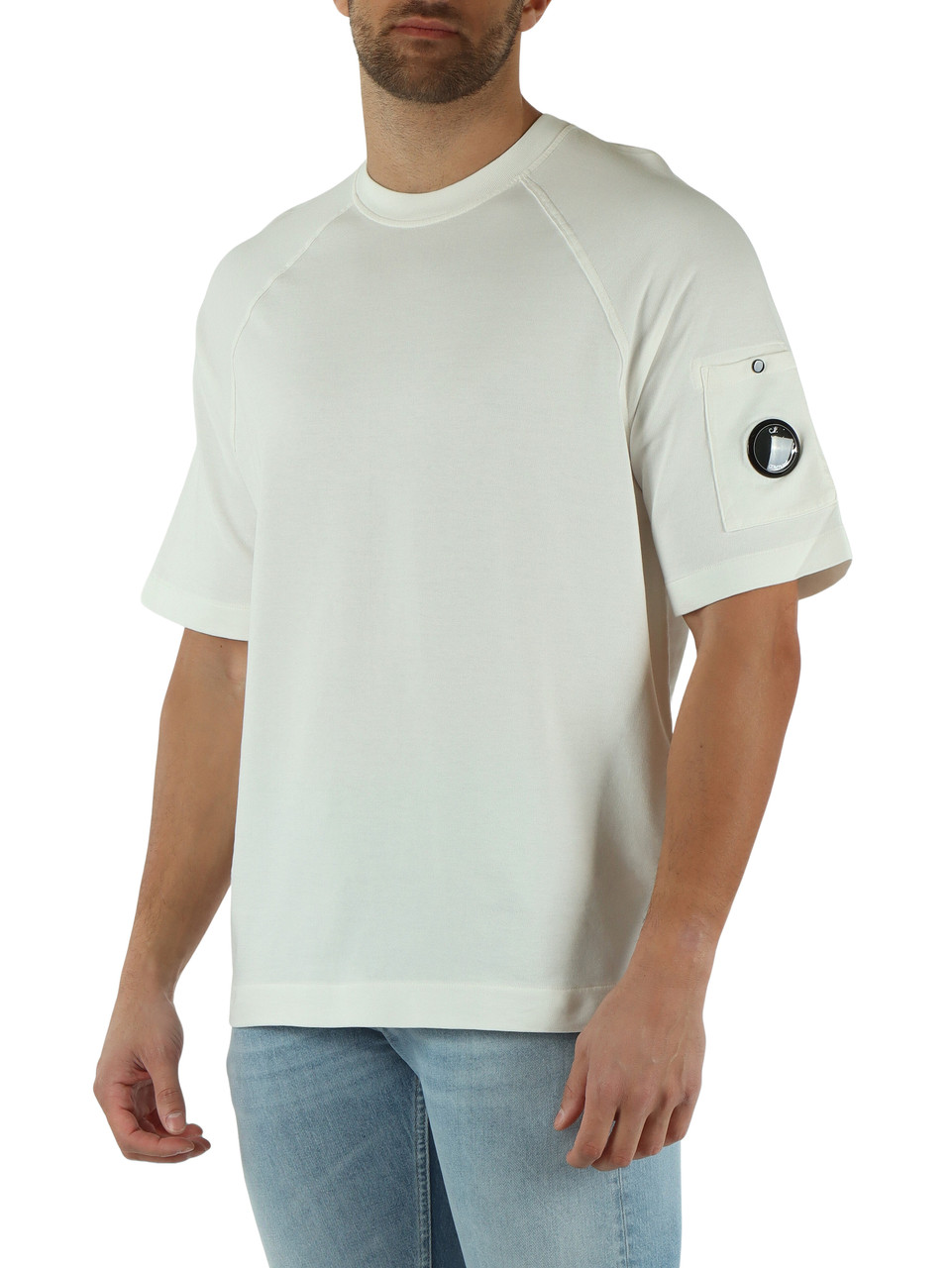 BLU SCURO | T-shirt box fit in cotone pesante