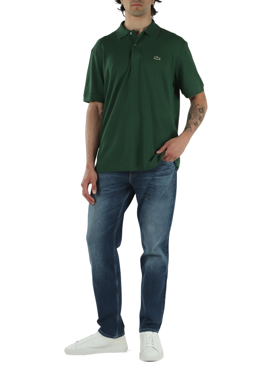 VERDE | Polo L.12.12 Light Classic fit in misto cotone piquet