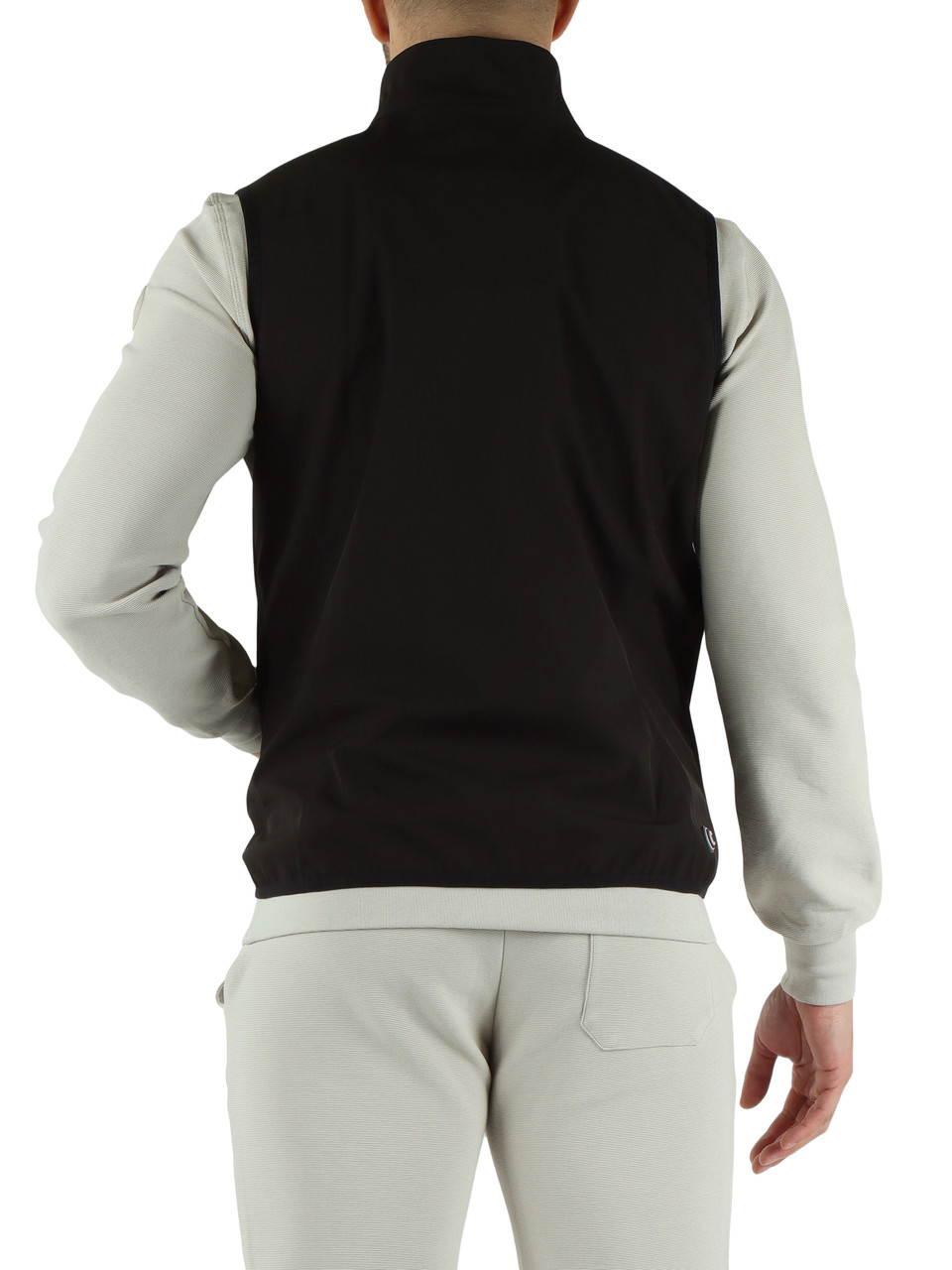 SCHWARZ | Wasserabweisende Weste aus Stretch-Softshell NEW FUTURITY