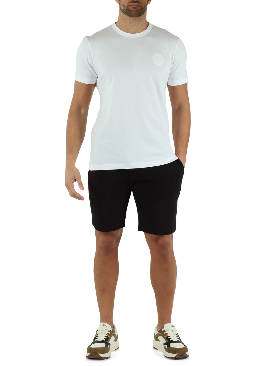 WEISS | Regular Fit Baumwoll-T-Shirt FRIDA