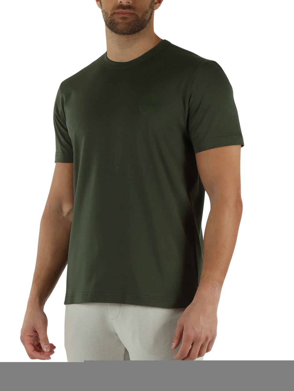 DUNKELGRÜN | Regular Fit Baumwoll-T-Shirt FRIDA