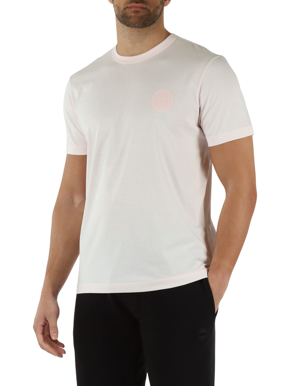 Hellrosa | Regular Fit Baumwoll-T-Shirt FRIDA