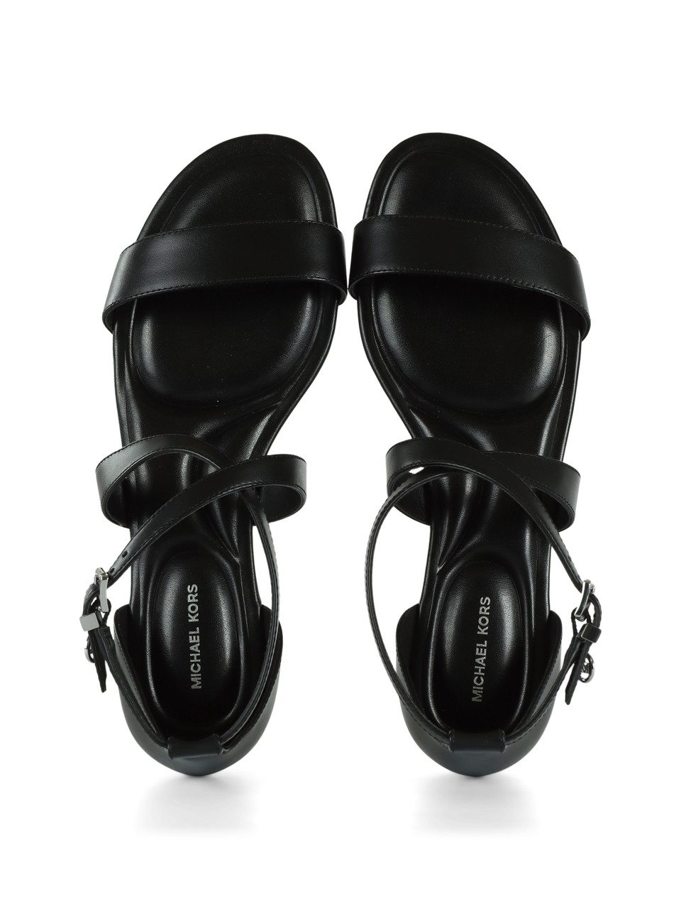 NERO | Sandali in pelle ALEXA FLEX FLAT