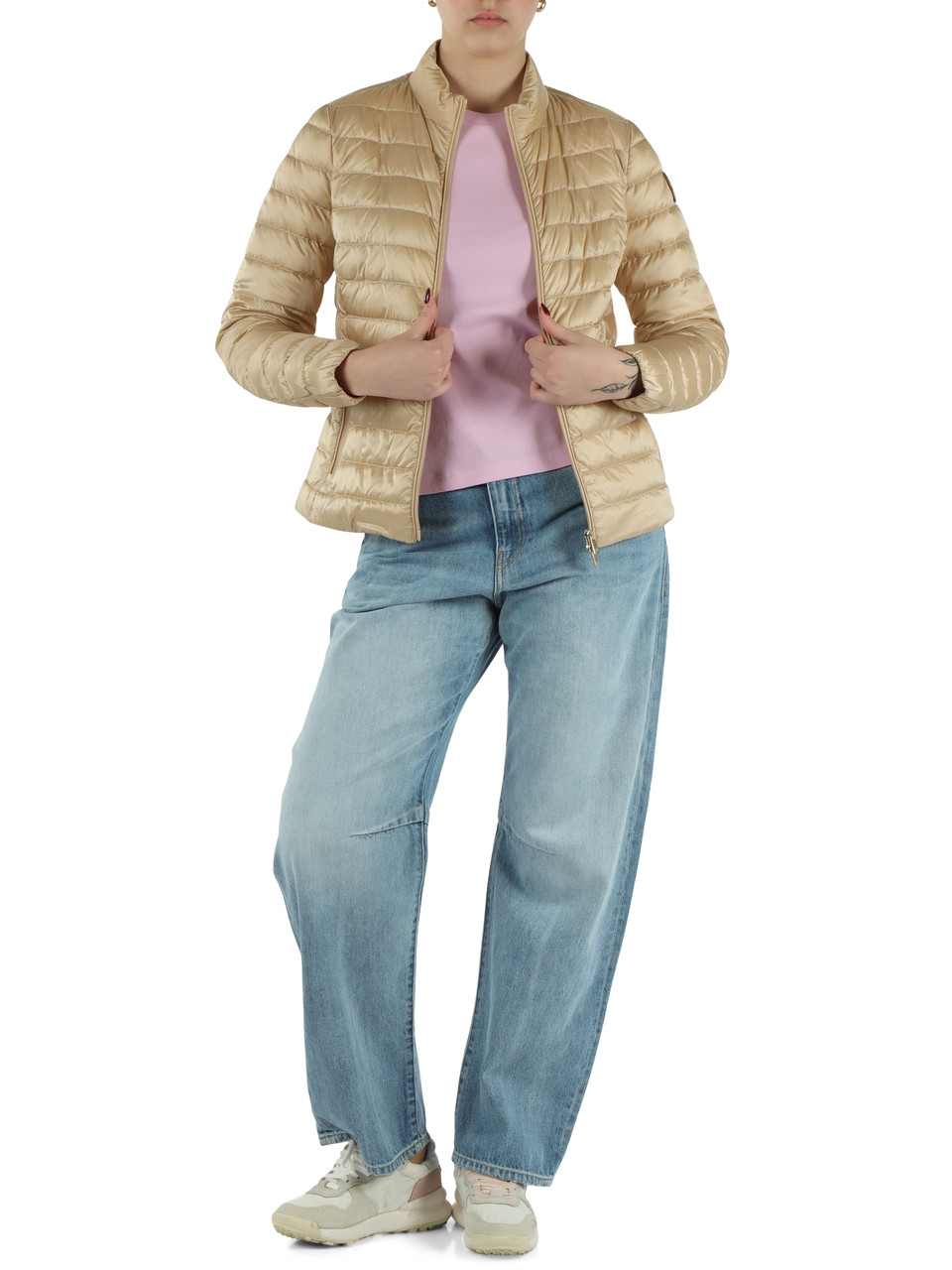 BEIGE | Micro piumino POLA LONG 2.0 800 Fill Power Technology