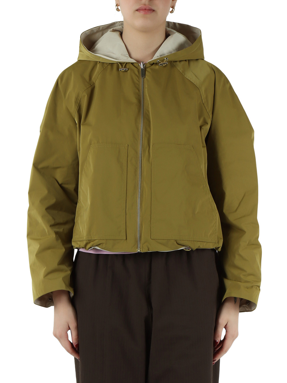 VERDE | Giacca reversibile 4000 WIEN in nylon memory