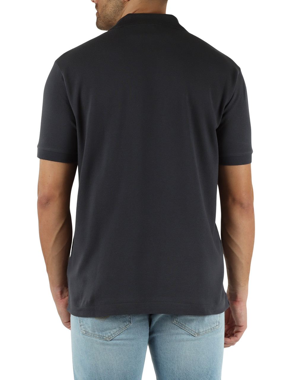 GRIGIO SCURO | Polo L.12.12 Classic fit in cotone piquet